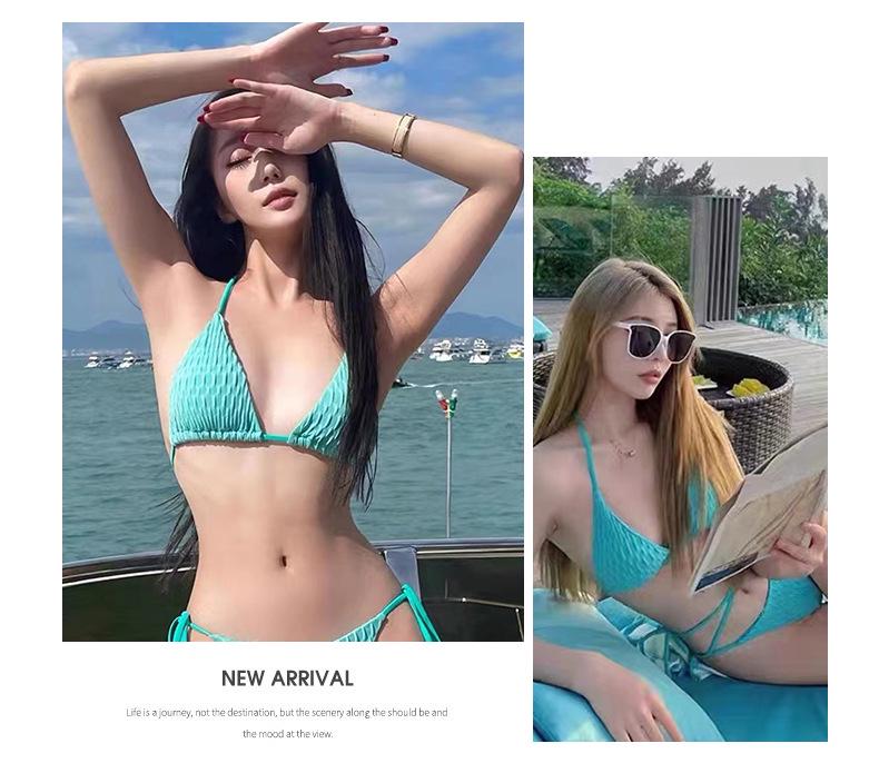 Sexy Bikini im koreanischen Stil: Zweiteiliger Badeanzug für kleine Oberweite, Pure Desire Strand- & Thermalbad-Outfit