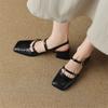 Fashion Genuine Leather Women Sandals 2025 Summer Cover Toe Slingback Shoes for Women Casual Gladiator Women Shoes Sheep Leather Sandals