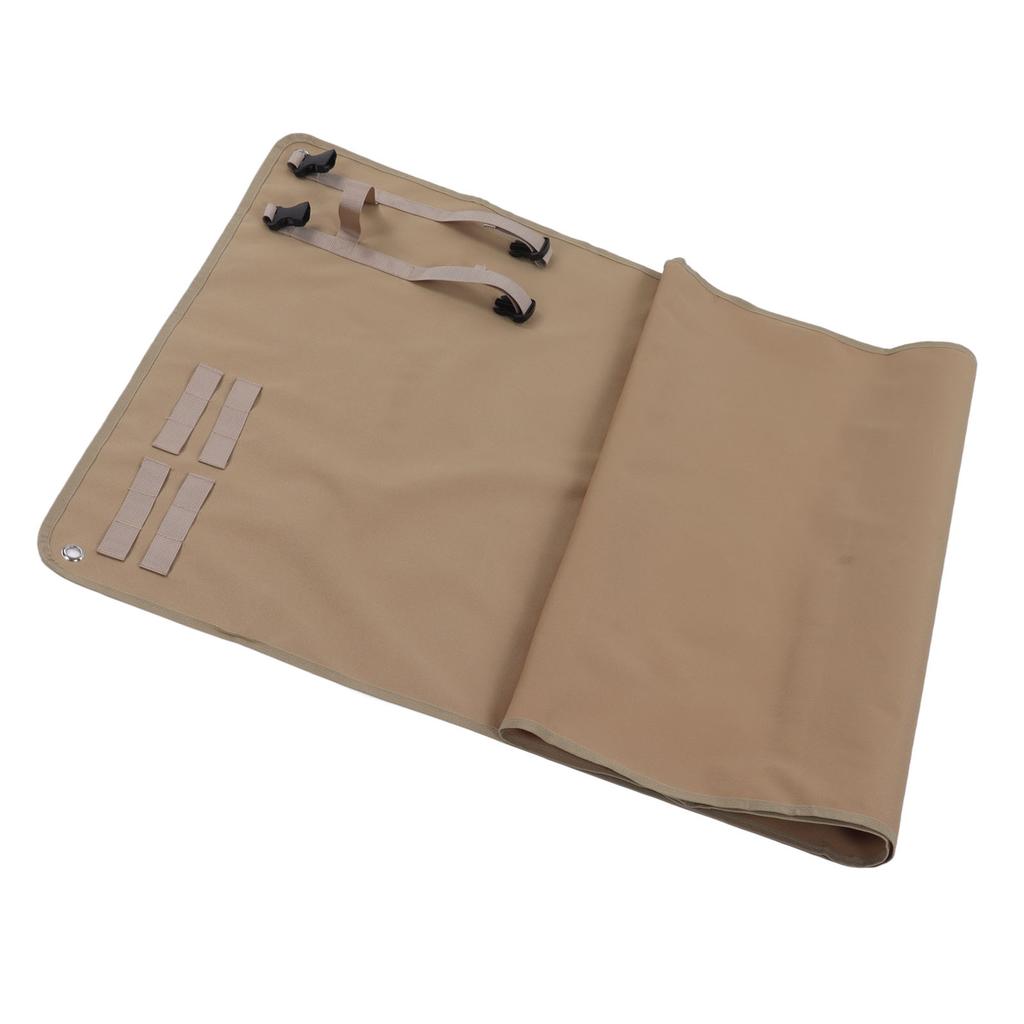 Shooting Mat Oxford Cloth Pad Waterproof Folding Thickened for Outdoor Sports TrainingKhaki