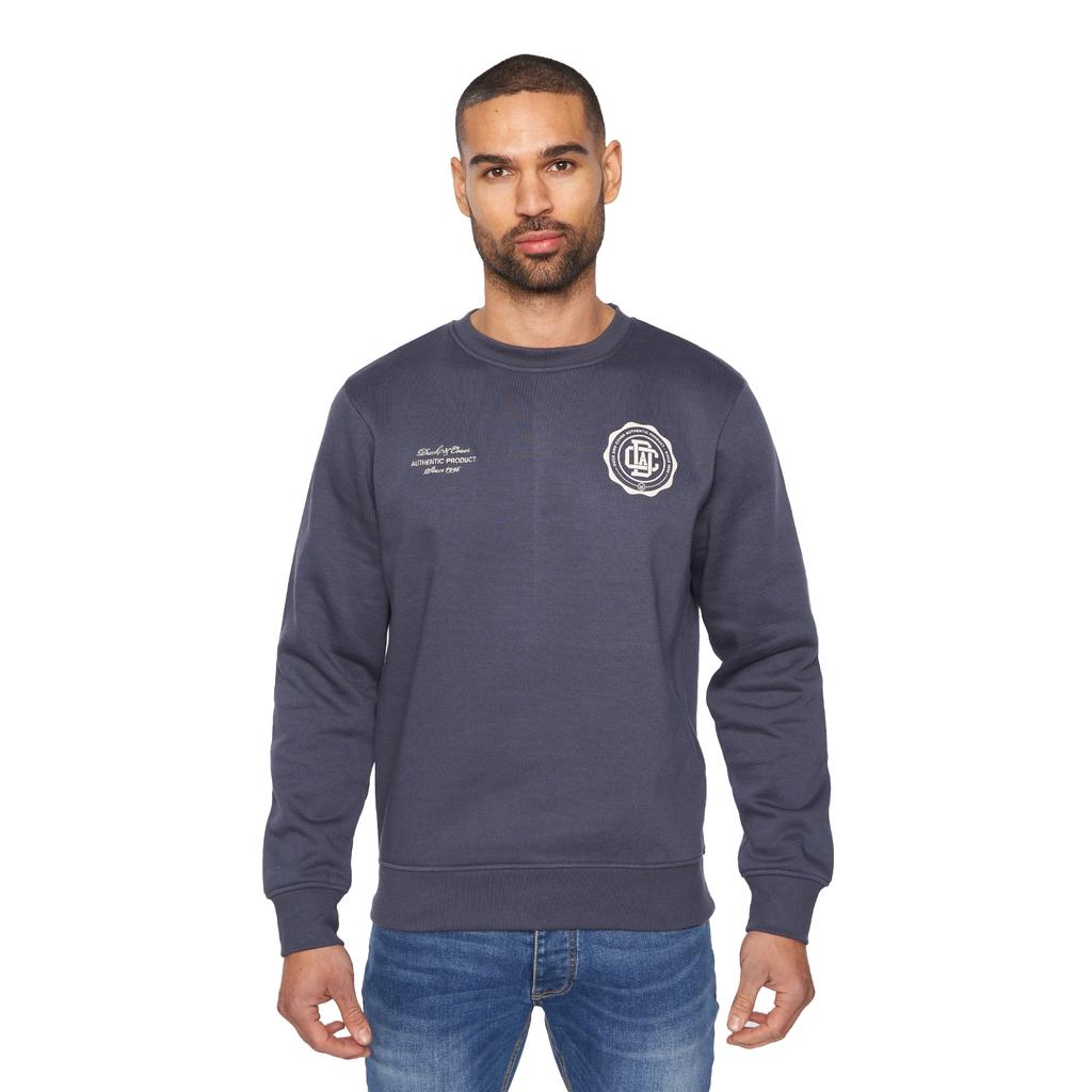 Duck and Cover Herren Keyaan Sweatshirt mit Rundhalsausschnitt