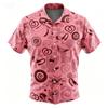 Anime Summer Short Sleeved Flower Shirt Short Sleeved Shirt Summer Thin Loose Half Sleeved Shirt