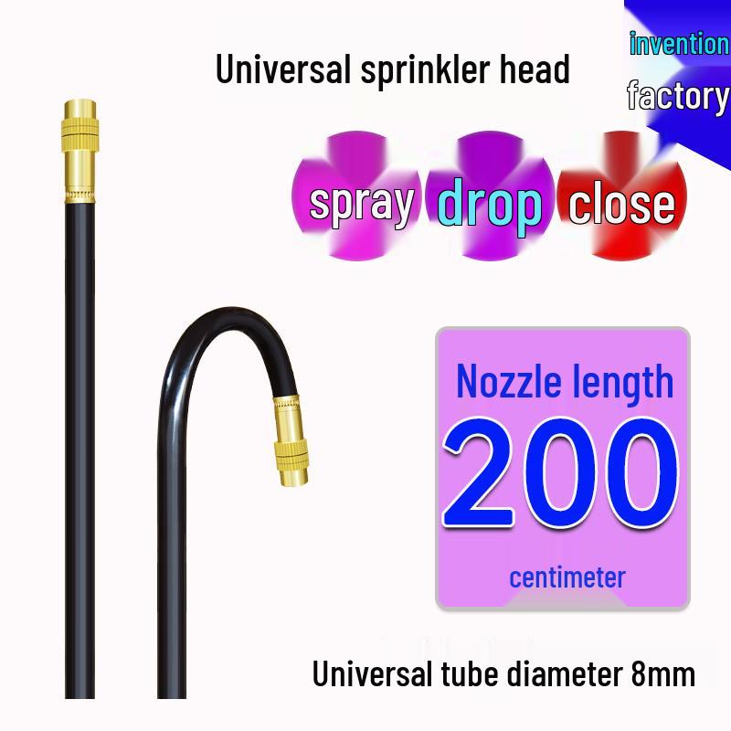 Universal Sprinkler: Adjustable Automatic Watering & Cooling Device for Drip, Spray, & Atomization Irrigation