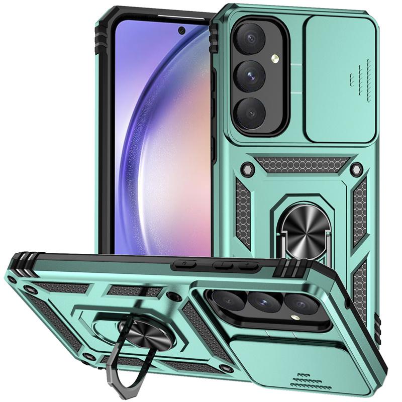 Armor Shockproof Case for Samsung Galaxy S26 S25 S24 S23 FE S22 S21 S20 Ultra Plus S25 Edge Cover Lens Protection Holder Coque