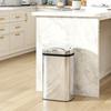 Motion Sensor Bin, Automatic Opening, 1 x 30 L, Stainless Steel