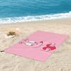 Barbapapa Cartoon Beach Towel Soft Microfiber Quick Dry Absorbent Quick Towels For Pool