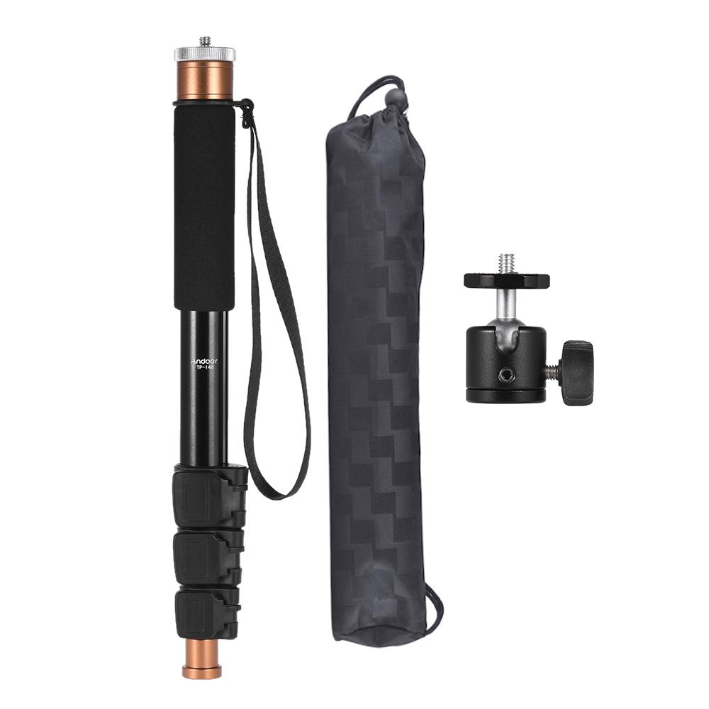 Andoer TP 148 94.6cm 37.2   Adjustable Lightweight Monopod Unipod Microphone Boom Pole Max. Load 5kg for Camera &