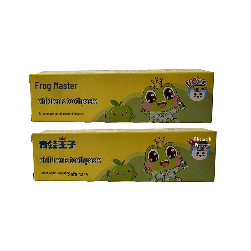 Frog Prince Apple Flavor Toothpaste