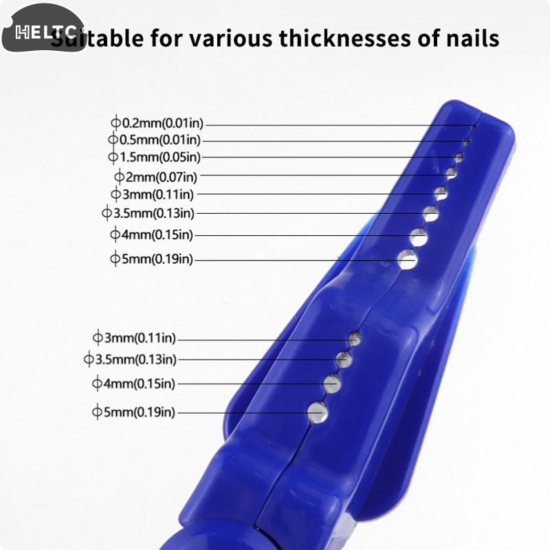 Portable Nail Fixer Tool Nail Holder Pliers Safety Hammer Nail Clip Anti Slip Handle Nail Plier For Woodworking DIY Repair Tools