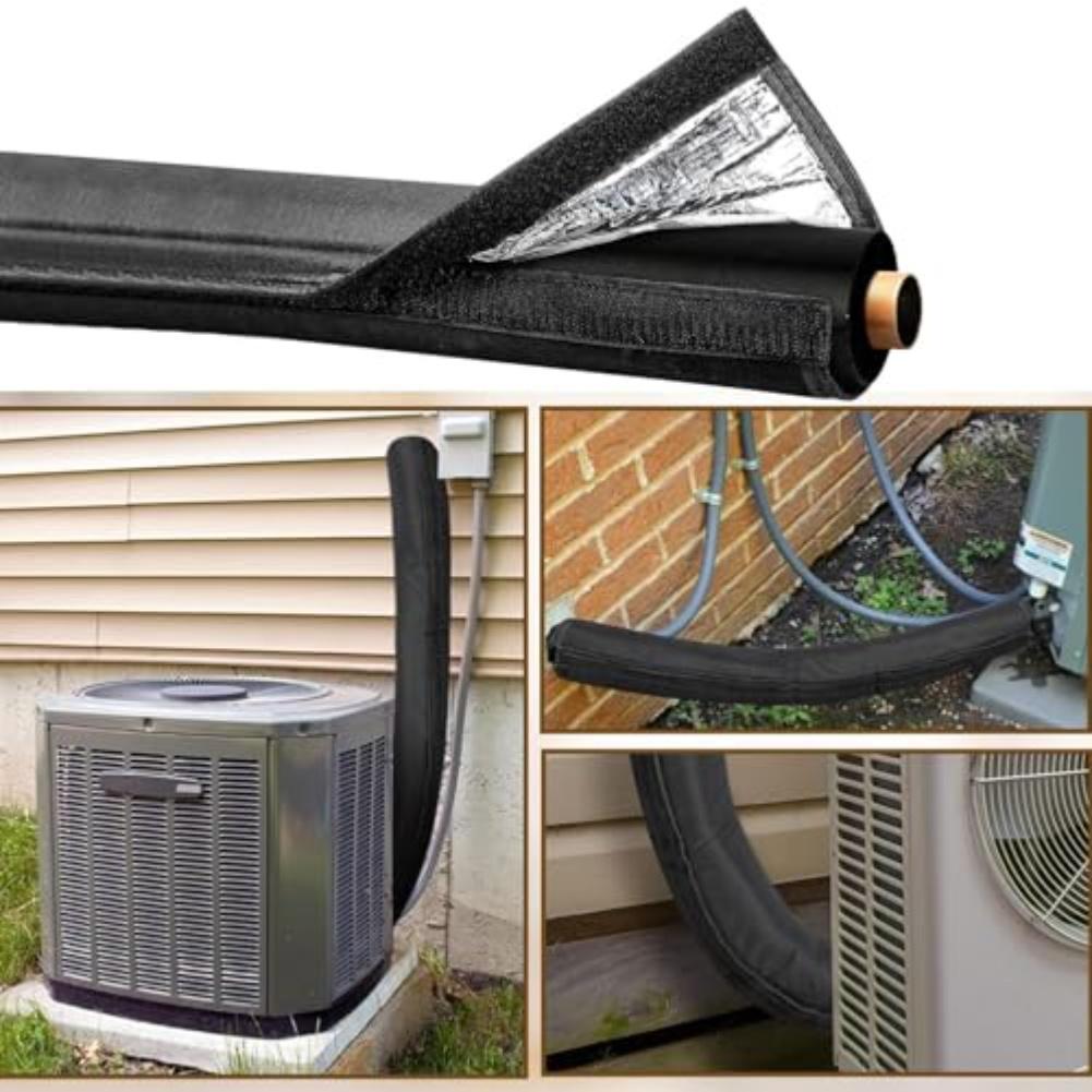 Portable Air Conditioner Hose Cover Insulation Sleeve Made of Oxford Cloth and Aluminum Foil for Improved Cooling Efficiency