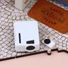 Miniature Simulation Projector Ornaments With Remote Controller 1/12 Dollhouse Mini Projector Model Micro Scene Decoration Toys
