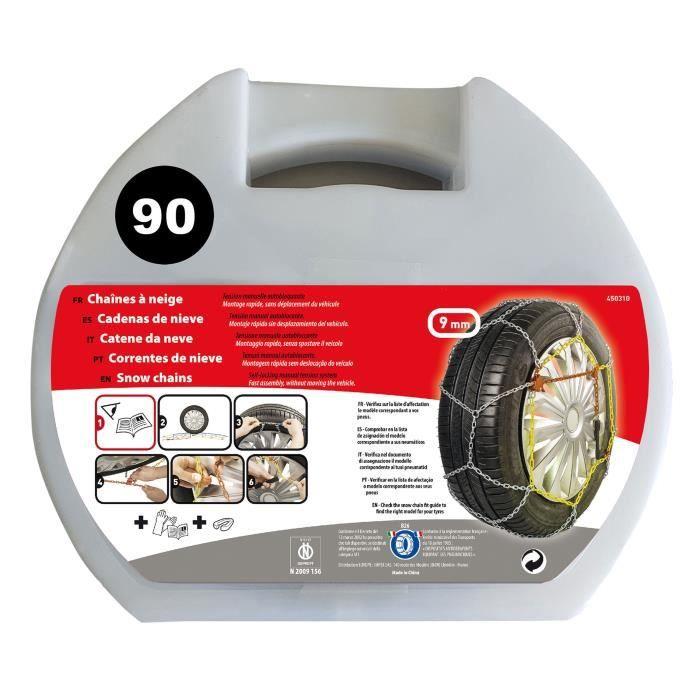 1ER PRIX Chaines À Neige Métalliques N°90