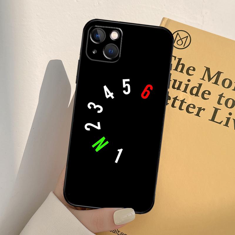 1N23456 Motorcycle Phone Case For iPhone 17 16 15 14 13 11 12 Pro Max Mini XR 16e 15 16 Plus 17 Air Full Cover