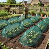 Pop Up Plant Protection Cover Set, 1pc Plant Guard Cover with 8 Ground Stakes, Anti-Bird Anti-Insect Net for Vegetables Fruits Flowers