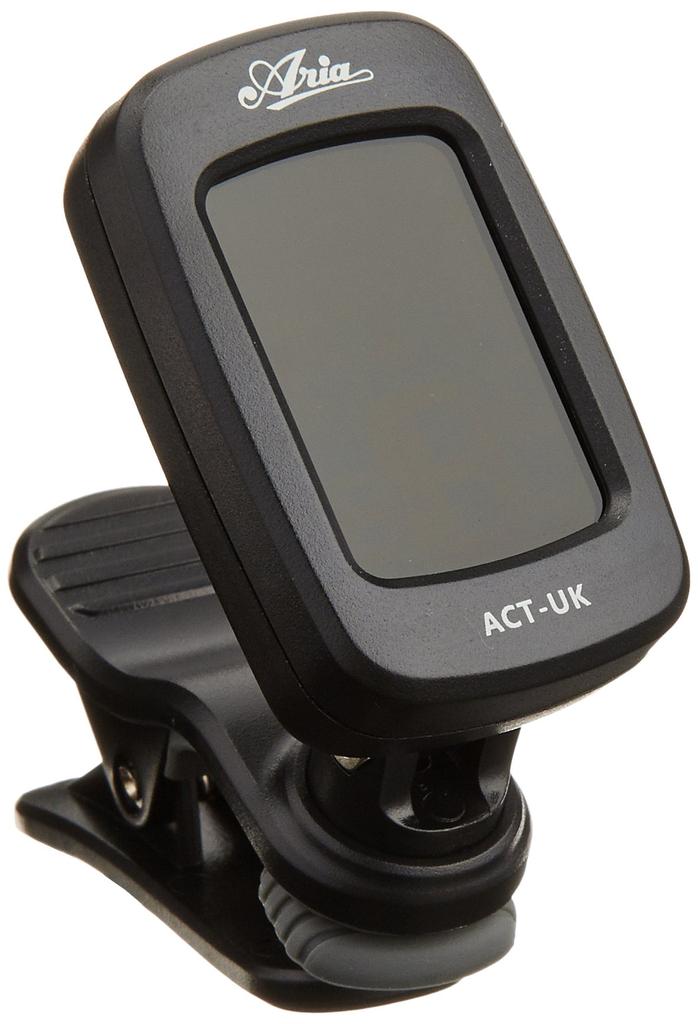 ARIA Ukulele klemmetuner auto-på ACT-UK