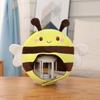 3D Honeybee Hat for Adult Children Cartoon Plush Hat Party Headgear Festival Holiday Photo Props Cap Costume Accessories