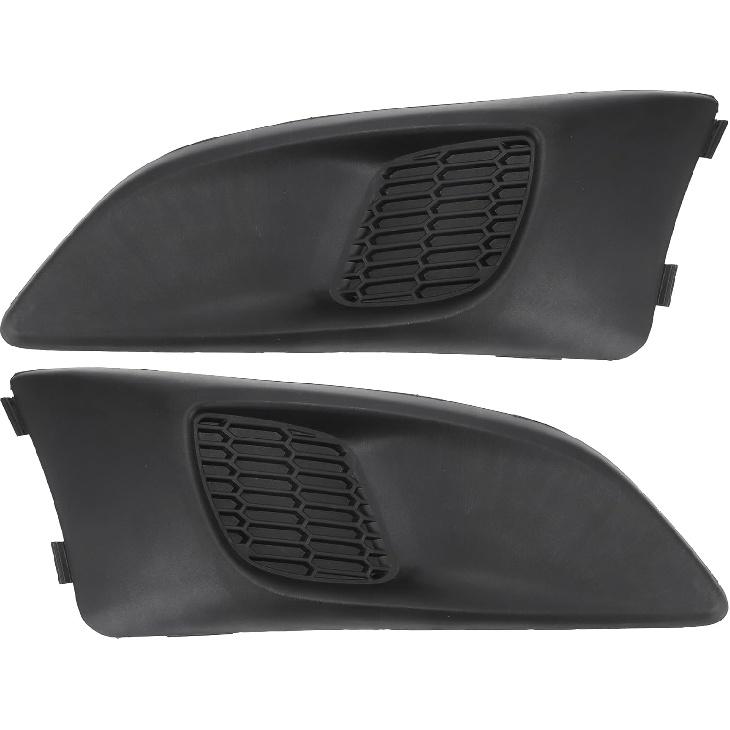 1 Pc Fog Light Grill for Chevrolet Sonic 2012-2016 Front Right Front Lower Bumper Fog Light Cover Inserts No.96694774 Black ABS Left & Right