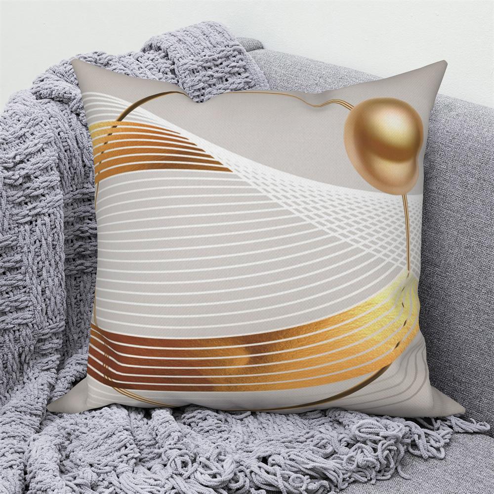 

Taie d oreiller nordique personnalisée pour salon, housse de coussin de canapé, плюм Доре, геометрия, декоративная роскошь 55x55cm