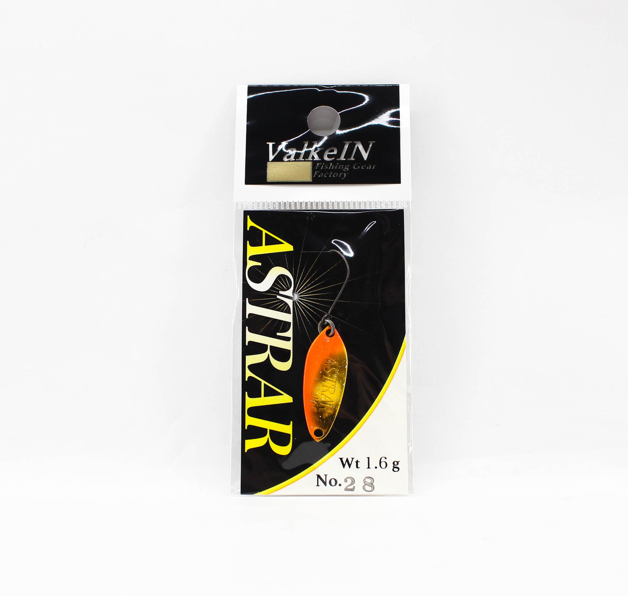 

Valkein Spoon Astrar 1,6 грамм Тонущая приманка №28 (1700)