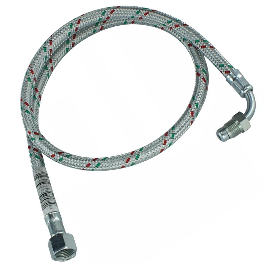 For Riello Oil Line 3005720 20022601 3/8 Female X 1/4 Male 90cm Silver Color