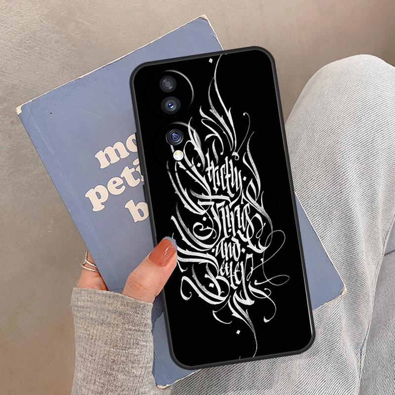 Pokras Lampas Art Graffiti For Honor Magic 8 Pro 5 6 7 Lite Case For Honor Win RT 400 200 90 70 X8c X8b X9a X9b X9c X9d