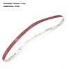10pcs 100 Grit Sanding Belts 3/8 X 21 Inch Sandpaper Sander Belts Aluminum Oxide Belts  Wood Working