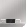 Kitchen Electronic Scale Metallic White LCD Display Waterproof Stainless Steel Cooking Scale for