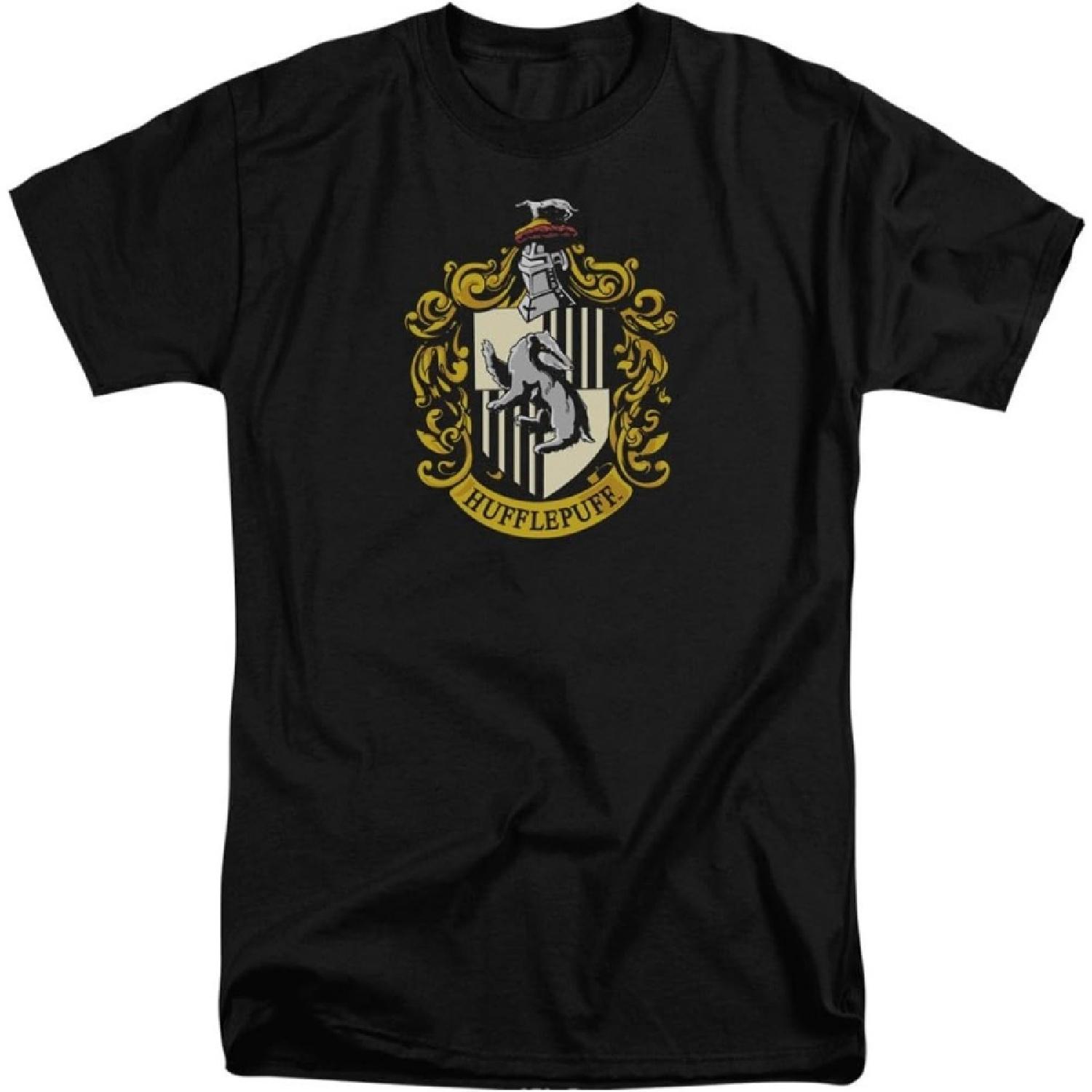 A&E Designs Футболка Гарри Поттер Пуффендуй Цветной Герб Высокая Футболка XXXXXL разноцветный