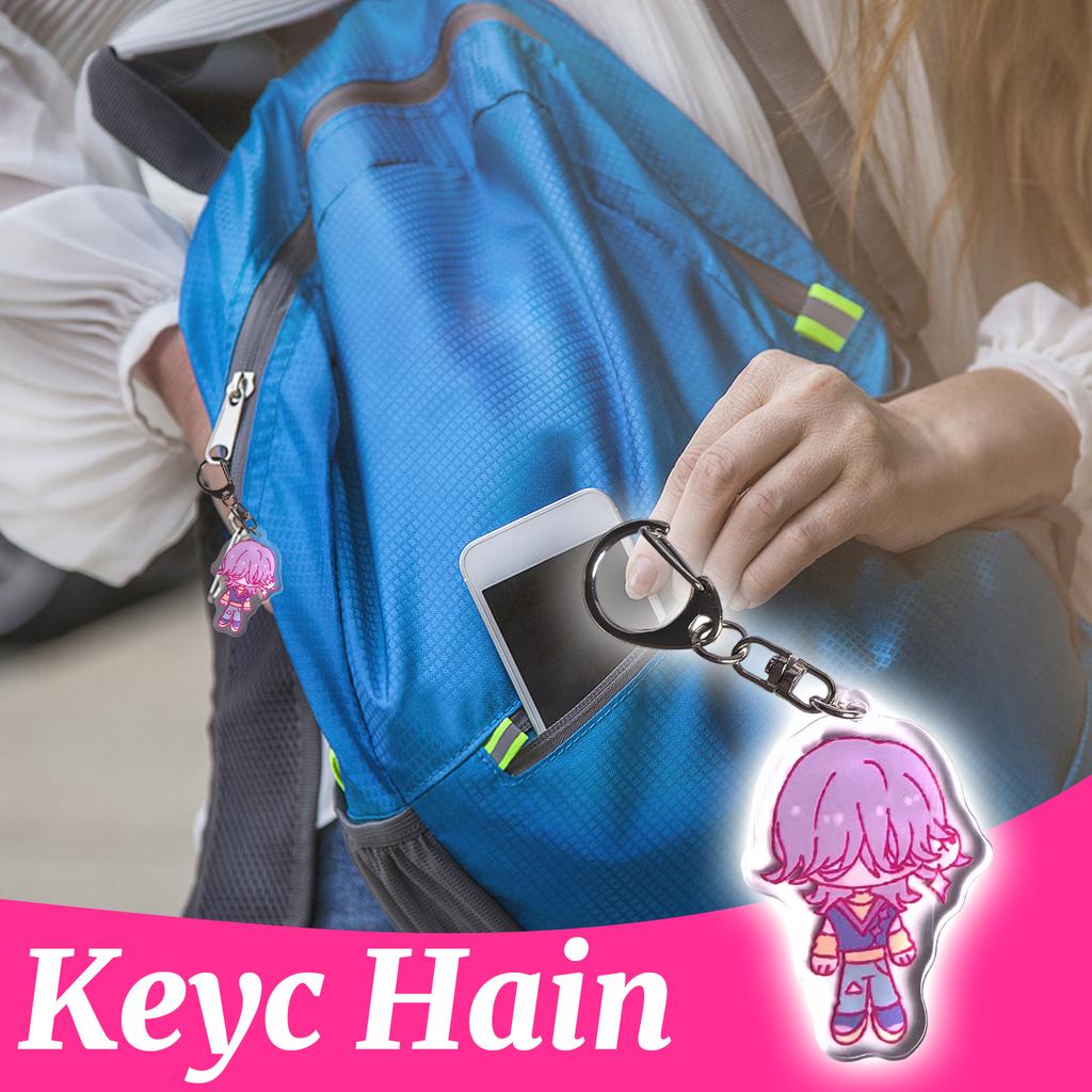 Akryl Nøkkelring Anheng – Søt Dekorativ Gave Til Studentryggsekker