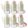6 kolorów 3D Face Brighten Highlighter Bar Cosmetic Face Contour Bronzer Shimmer Highlighter Stick Concealer Cream Makeup Tool