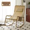 Breathable Outdoor Reclining Rocking Chair for Balcony or Home