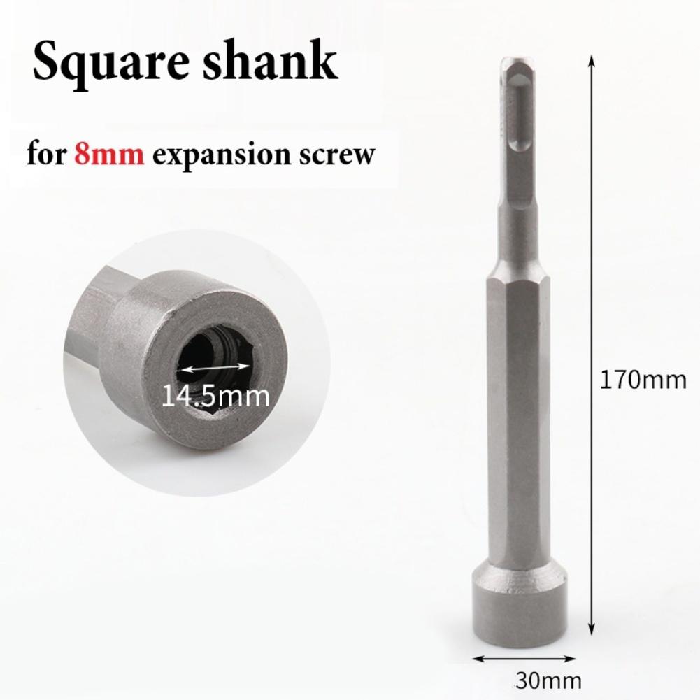 Expansion Anchor Socket Tool Rotary Hammer Dual-Function Tool 40Cr Steel Construction Precise Hammering Action