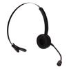Bluetooth Telephone Headset Single Ear Wireless Customer Service Headphone with Rotatable Mic for PC