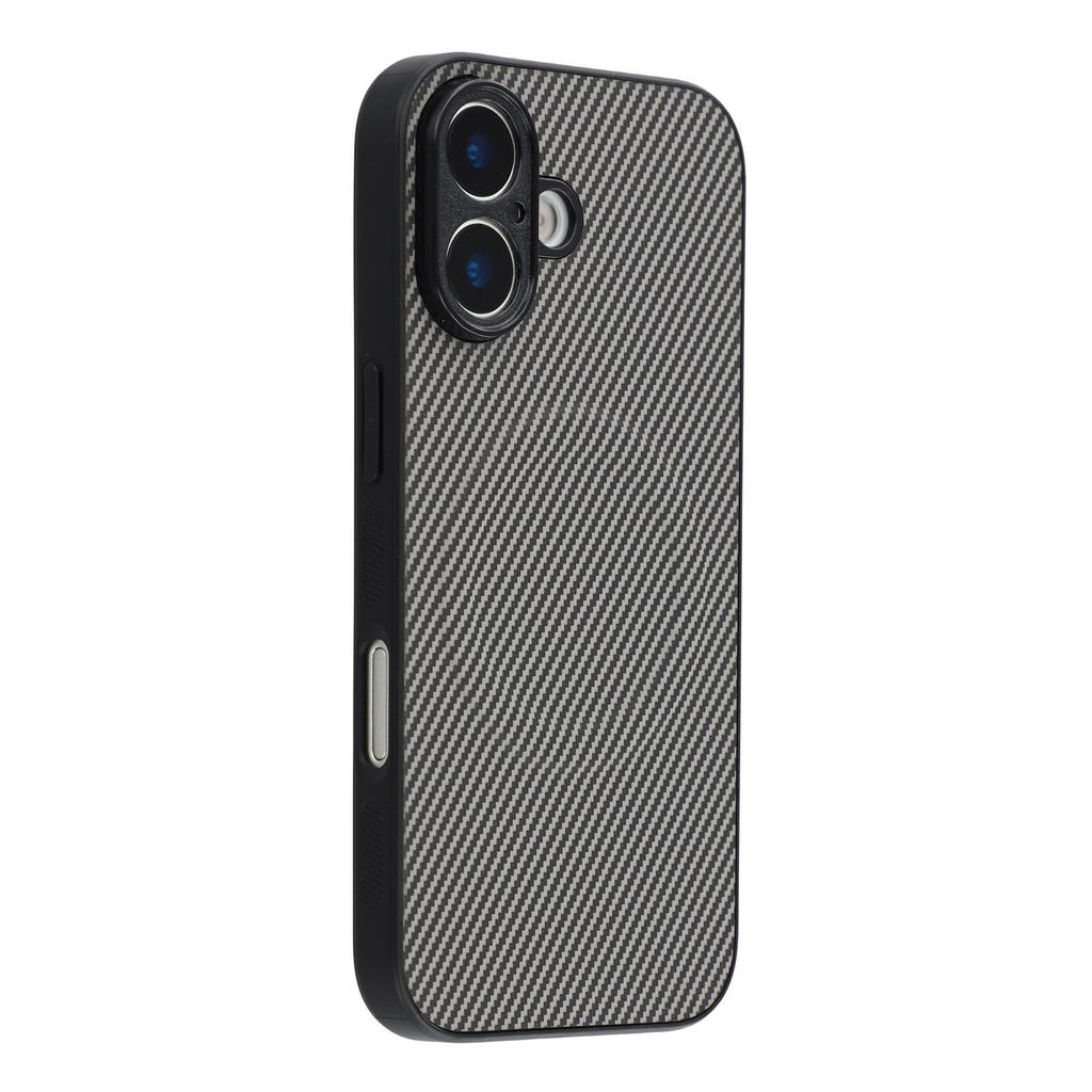 Pro iPhone 17 Magnetické pouzdro Textura karbonových vláken TPU PC Zadní kryt telefonu