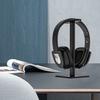 Plastic Headphone Holder Aluminum Alloy ABS Stand Detachable Stable Desktop Bracket with Sticker for Wired or Wireless