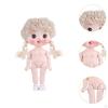 21cm BJD Doll with Footwear Interactive Design Movable Joints Educational Toy for Girls Gift Holiday