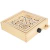 Wooden Maze Game Labyrinth Board Track Ball Puzzle Gaming Educational Toy