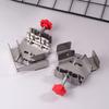 1pc Stainless Steel Right Angle Clamp 90° Quick Positioning Clamp Adjustable Swing Jaw For DIY Wood Panel Splicing