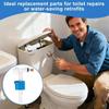 1/2 Brass Thread Side Entry Toilet Fill Valve Air Gap Anti-backflow Toilet Flush System Spare Part