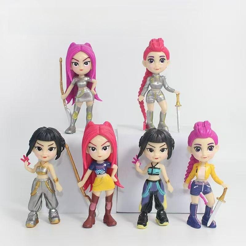 Hunter Witch Girl Group Pvc Figurine With Collectible Design For Fans And Decor