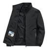 Casual Loose Fit Men's Jacket Spring Autumn Stand Collar Big Size Coat Comfortable Lightweight Business Style