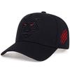 Tiger head embroidered baseball cap for men and women, casual street fashion, versatile