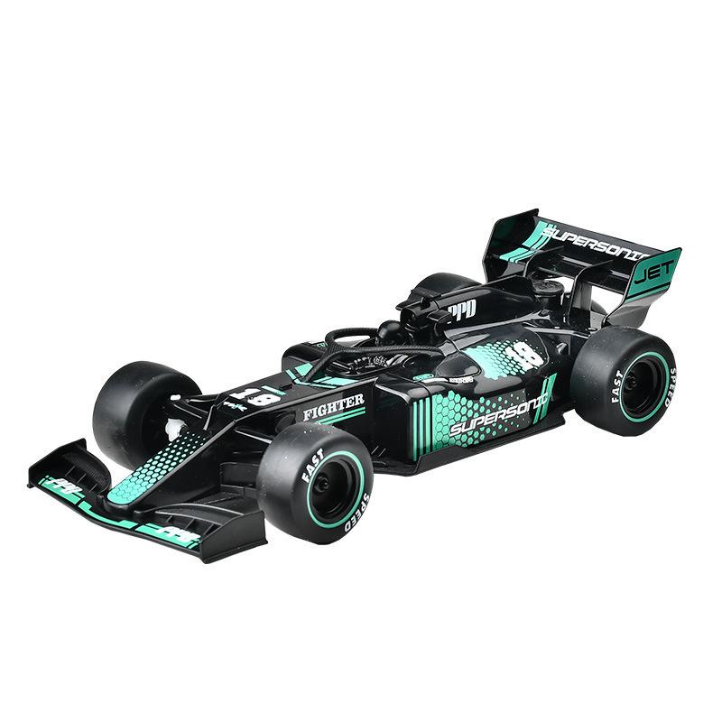 Rechargeable High-Speed F1 Remote Control Drift Car Toy with Electric Spray for Kids