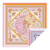 Aurora Aries Mulberry Silk Square Scarf