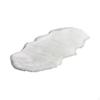 Plush Faux Rug, Irregular Shaggy Bedside Carpet, Nordic Design, Bedroom Décor White 150*70cm