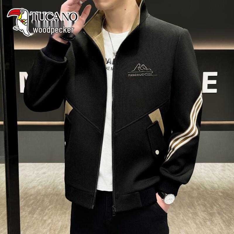 

Tucano Men s Stand-Collar Casual Jacket M