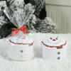3pcs Christmas Soft New Christmas Hand towel Red Santa New Year gift Hand wash Face towel Home bathroom