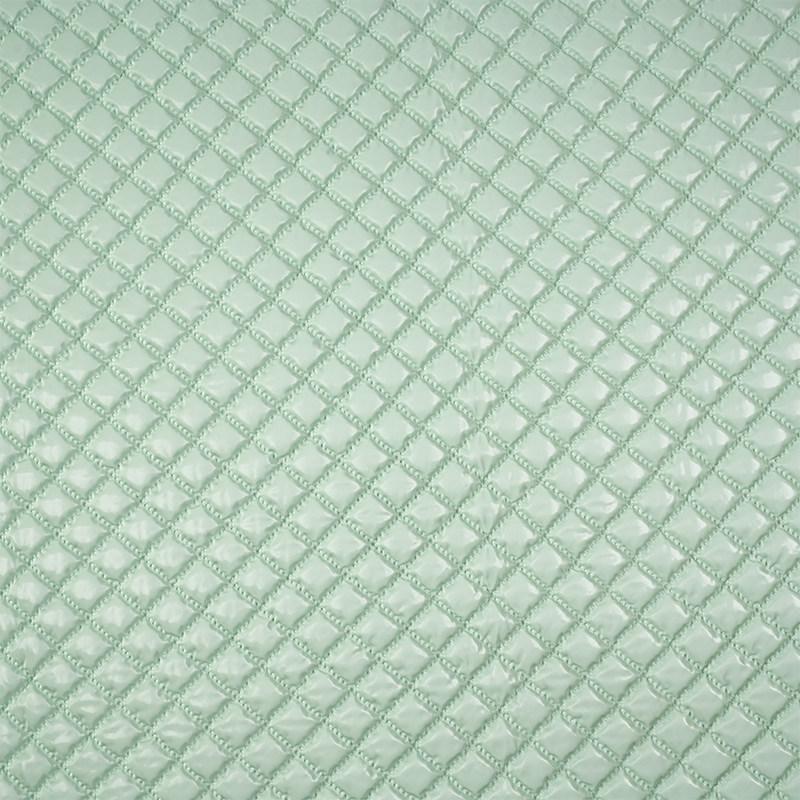 100/300/500cm Square Grid Ultrasonic Embossing Cotton Lining Fabric PU Leather Quilting Fabric for DIY Sewing Luggage Bag