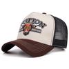New Hot Sale Unisex Sun Hat Hip Hop Mesh Trucker Hat Classic Pattern Breathable Summer Baseball CapStreetwear Cap for Men Women