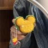 Cartoon Xiaoqi burger is suitable for AirPods 1 generation protective case, second generation 1 generation pro1 apple bluetooth headset case female