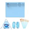 Washable Silicone Art Mat for Kids - Reusable DIY Doodle & Painting Palette